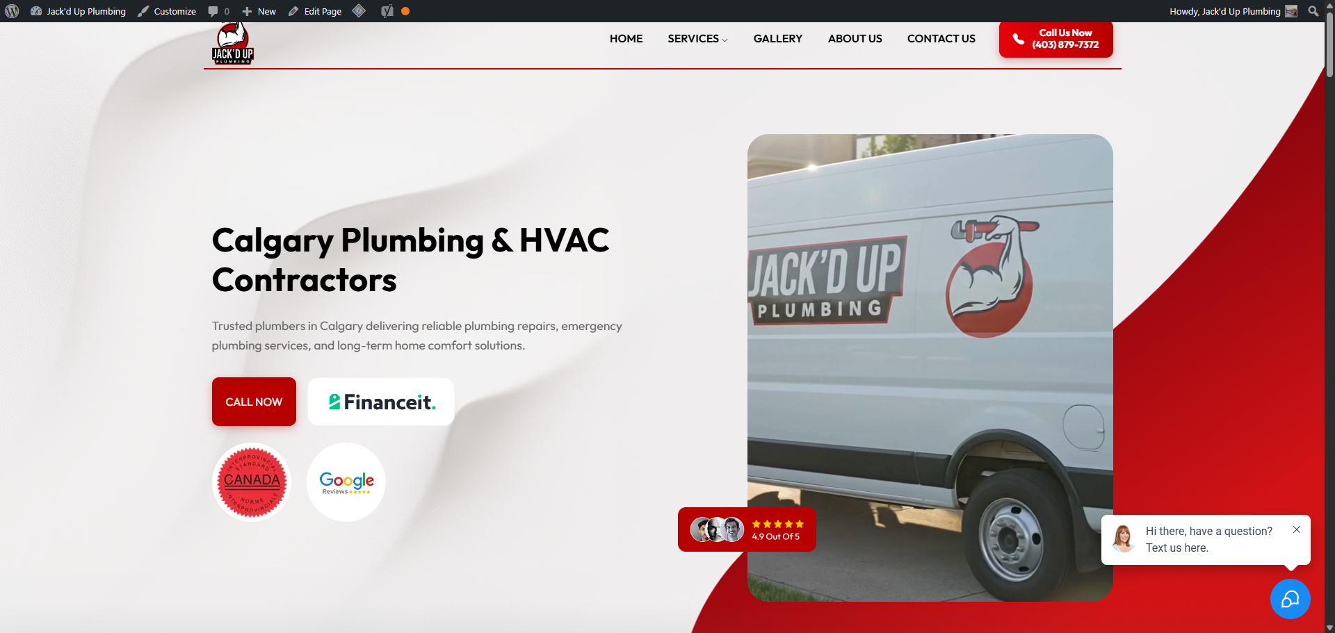 Jack'd Up Plumbing in Calgary