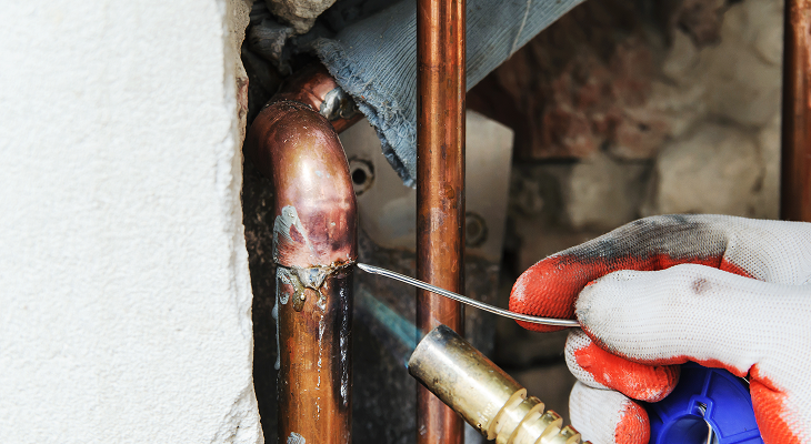 burst pipe repair Calgary